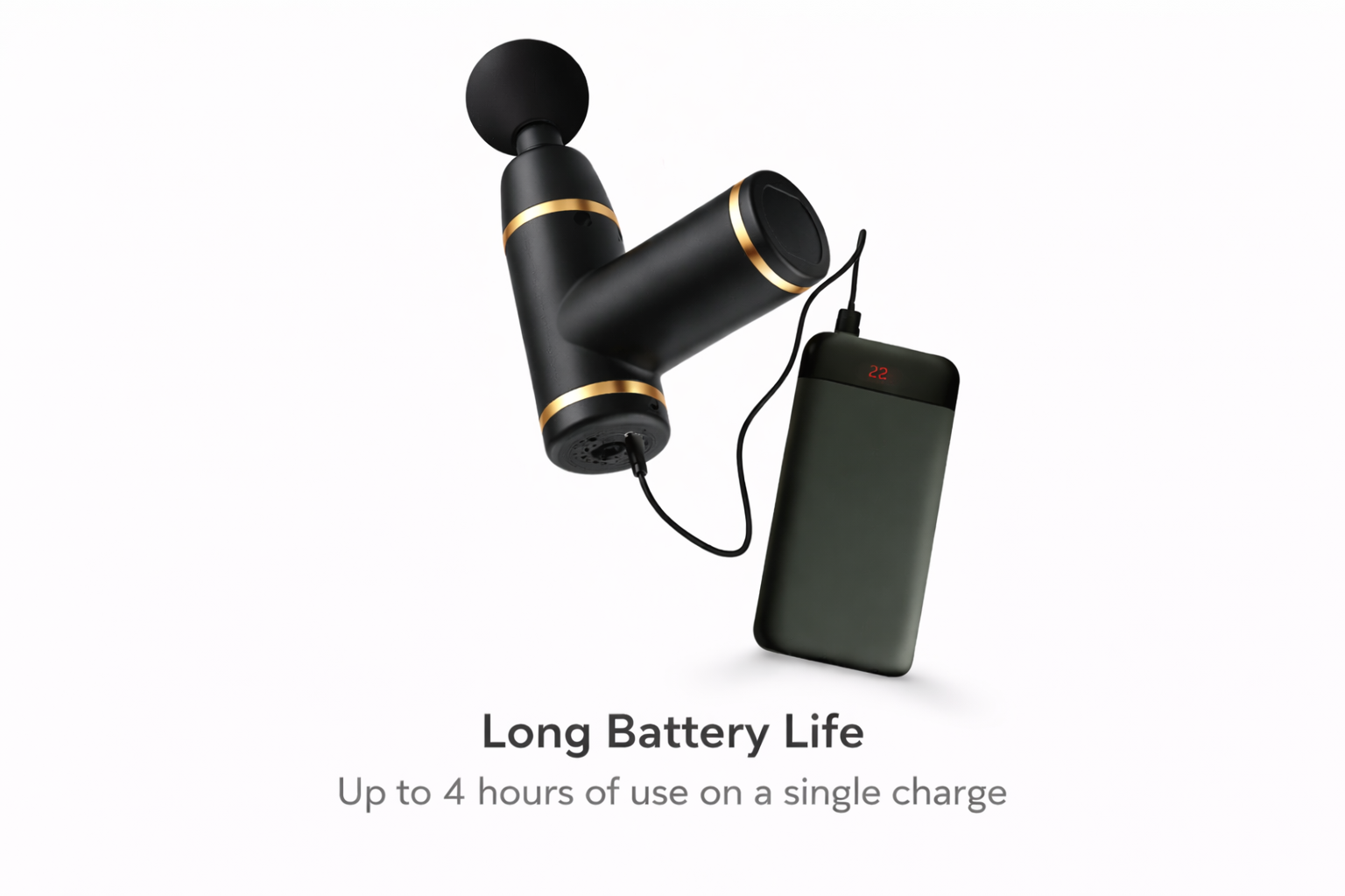 RecoverEase™ Pocket Percussion Massager